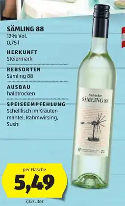 Hofer Sämling 88 Angebot