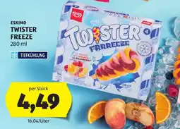 Hofer Eskimo Twister Freeze Angebot