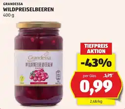 Hofer Grandessa Wildpreiselbeeren Angebot