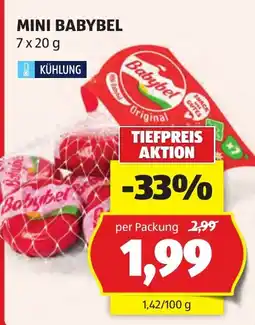 Hofer Mini Babybel Angebot