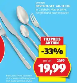 Hofer Crofton Besteck-Set Angebot