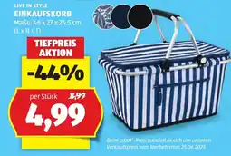 Hofer Einkaufskorb Angebot