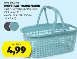 Hofer Home Creation Universal-Wanne/Korb Angebot
