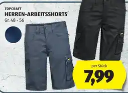 Hofer Topcraft Herren-Arbeitsshorts Angebot