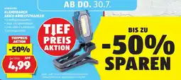 Hofer Klemmbbarer Akku-Arbeitstrahler Angebot
