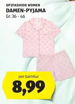 Hofer UP2FASHION WOMEN DAMEN-PYJAMA Angebot