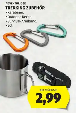 Hofer Adventuridge Trekking Zubehör Angebot