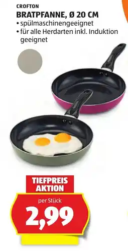Hofer Crofton Bratpfanne, Ø 20 cm Angebot