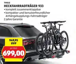 Hofer Thule Heckfahrradträger 933 Angebot