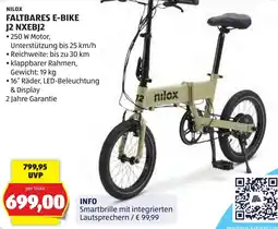 Hofer Nilox Faltbares E-Bike J2 NXEBJ2 Angebot