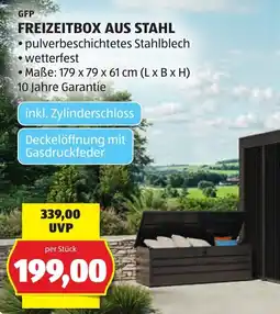 Hofer Freizeitbox aus Stahl Angebot