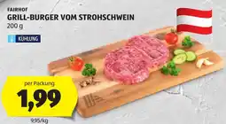 Hofer Fairhof Grill-Burger vom Strohschwein Angebot