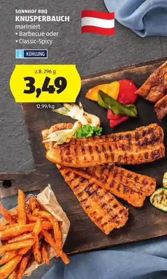 Hofer Sonnhof BBQ Knusperbauch Angebot