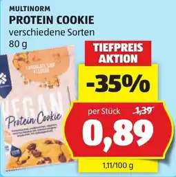 Hofer Multinorm Protein Cookie Angebot