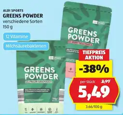 Hofer Greens Powder Angebot
