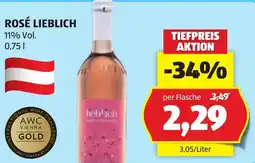 Hofer Rosé Lieblich Angebot
