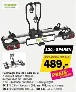 Forstinger Heckträger Pro BC 2 oder BC 3 Angebot