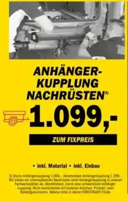 Forstinger Anhängerkupplung Angebot
