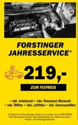 Forstinger Forstinger Jahresservice Angebot