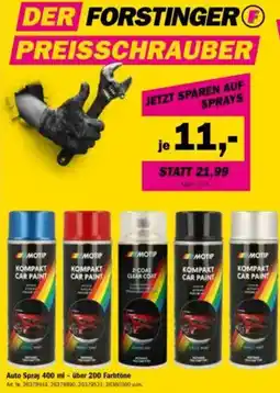 Forstinger Motip Kompakt Car Paint Angebot