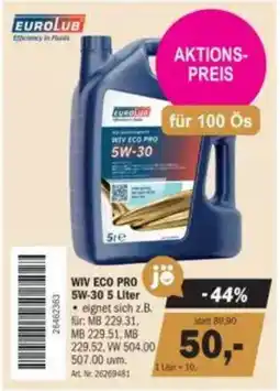 Forstinger EUROLUB WIV ECO PRO 5W-30 Angebot