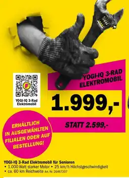 Forstinger YOGI-IQ 3-Rad Elektromobil Angebot