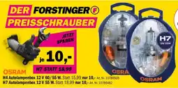 Forstinger OSRAM H7 Autolampenbox Angebot