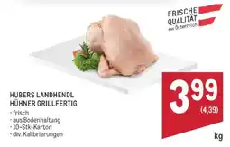 Metro Hubers Landhendl Hühner Grillfertig Angebot