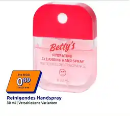 Action Reinigendes handspray Angebot