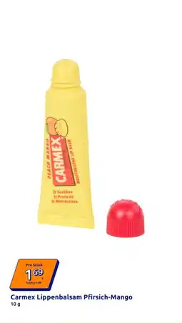 Action Carmex lippenbalsam pfirsich-mango Angebot