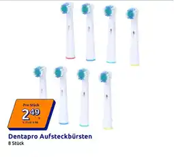 Action Dentapro aufsteckbürsten Angebot