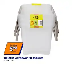 Action Heidrun aufbewahrungsboxen Angebot