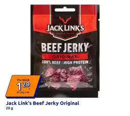 Action Jack link's beef jerky original Angebot
