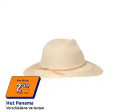 Action Hut Panama Angebot
