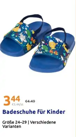 Action Badeschuhe für kinder Angebot