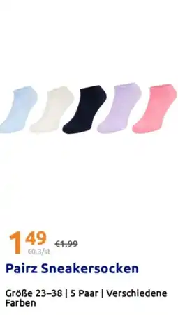Action Pairz sneakersocken Angebot