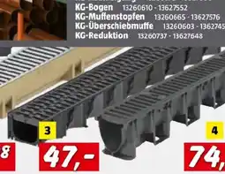 Bauhaus Kunststoffrinne hexaline Angebot