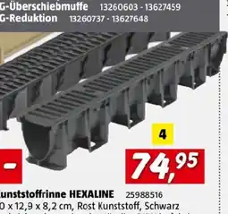 Bauhaus Kunststoffrinne galaline Angebot