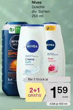 Bipa Nivea pflegedusche creme soft x Angebot