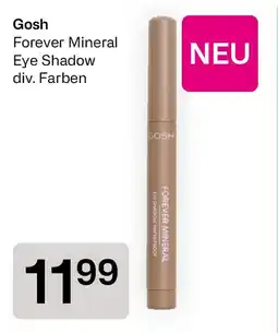Bipa Gosh forever mineral eye shadow Angebot