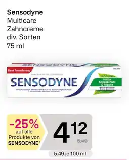 Bipa Sensodyne multicare zahncreme Angebot