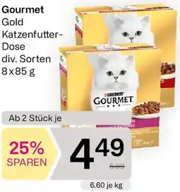 Bipa Gourmet Gold Katzenfutter-Dose Angebot