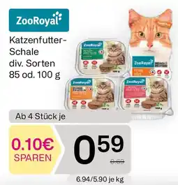 Bipa Katzenfutter- Schale Angebot