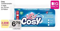 Bipa Cosy Toilettenpapier Angebot