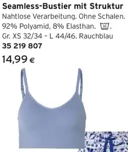 Tchibo Eduscho Seamless-Bustier mit Struktur Angebot