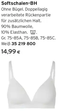 Tchibo Eduscho Softschalen-BH Angebot