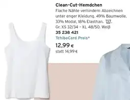 Tchibo Eduscho Clean-Cut-Hemdchen Angebot