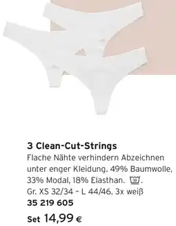 Tchibo Eduscho 3 Clean-Cut-Strings Angebot