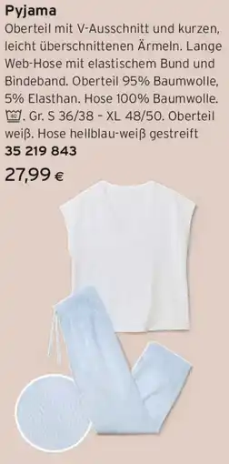 Tchibo Eduscho Pyjama Angebot