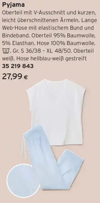 Tchibo Eduscho Pyjama Angebot